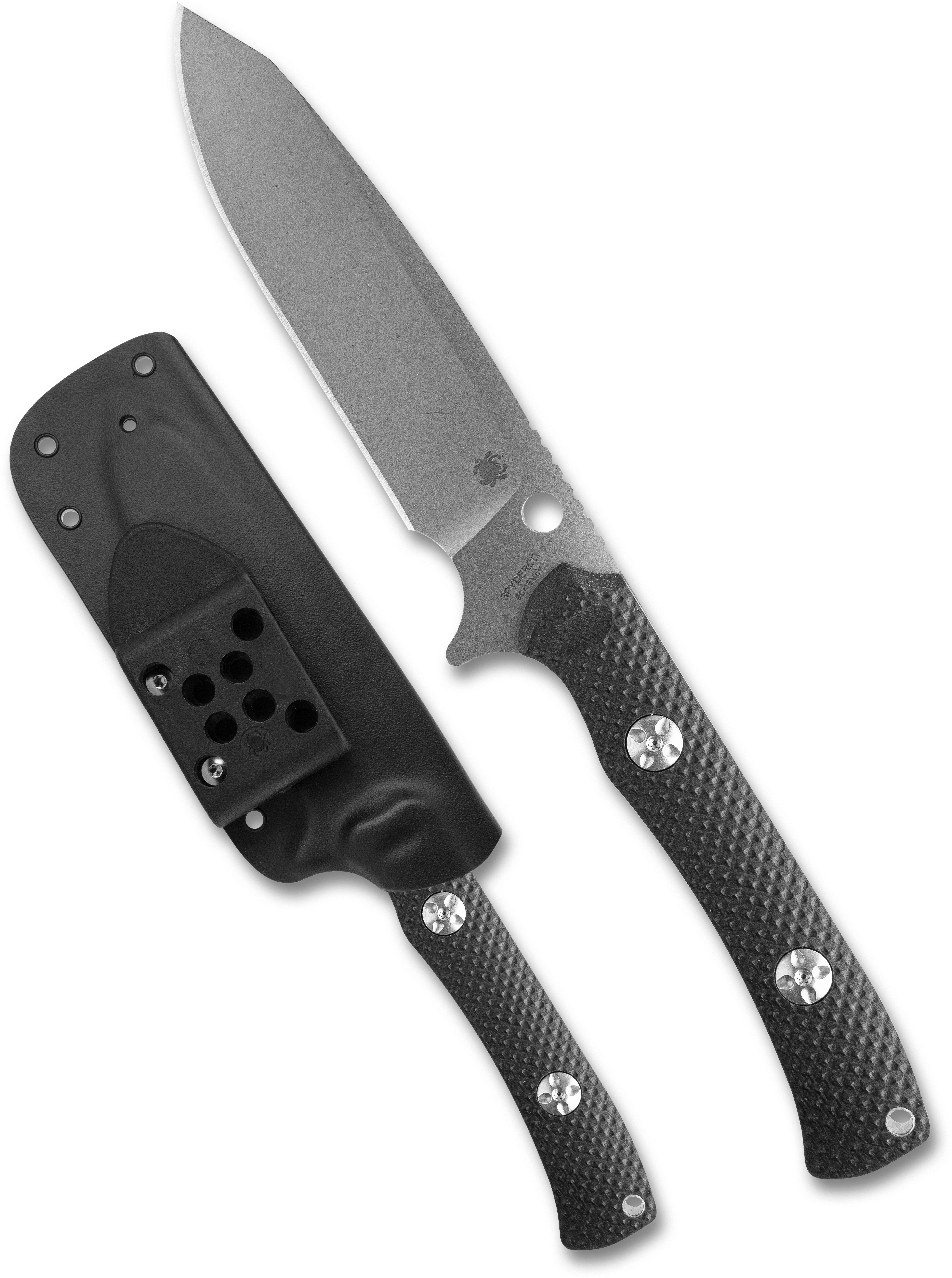 FB53GP - 2026N SPYDERCO REVEAL 21, Skoli Black G-10, Plain Edge, MAP:$ 142.5