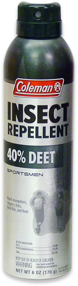 7356 - WPC Coleman 40% Deet Insect Repellent - 6 oz. Aerosol