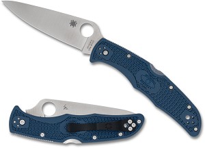 C10PCBL - 2025N SPYDERCO Reveal 17, Endura 4 Cobalt Blue FRN CPM SPY27, Plain Edge, MAP:$ 127.5