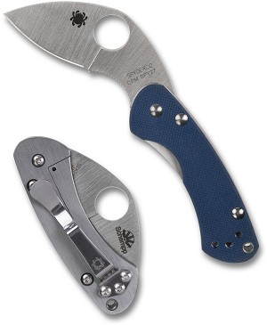 C141GPCBL - 2025N SPYDERCO Reveal 18, Balance G-10 CPM SPY 27, SPRINT RUN, MAP:$ 225