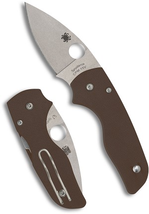 C230GPBN15V - 2025N SPYDERCO Reveal 18, Lil' Native Brown G-10 CPM15V, SPRINT RUN, MAP:$ 187.5