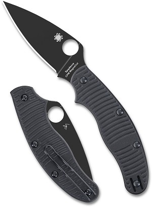 C94GMCBKP - 2026N Spyderco, Reveal 20, UK Penknife Salt Black G-10 CPM MagnaCut Black Blade, Plain Edge, MAP:$ 172.5