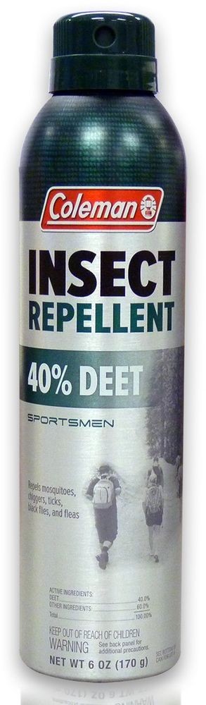 735-24 - WPC Coleman 40% Deet 6 oz. Aerosol - 24 pc. Sidekick