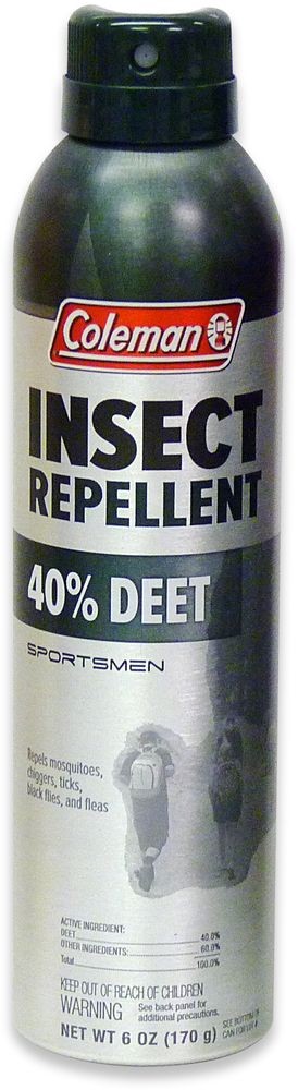 7356 - WPC Coleman 40% Deet Insect Repellent - 6 oz. Aerosol
