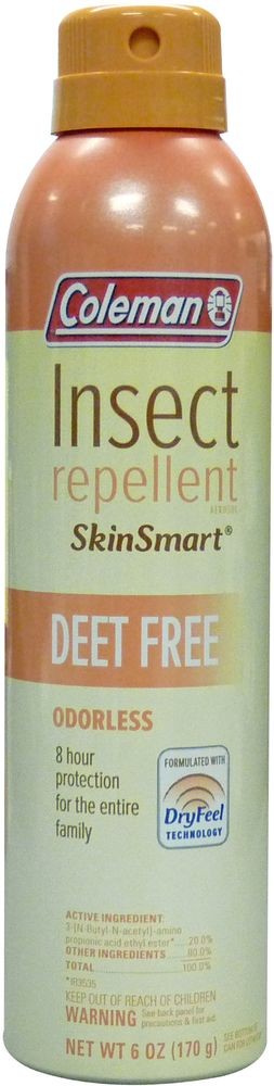 7476 - WPC Coleman SkinSmart Insect Repellent - 6 oz. Aerosol